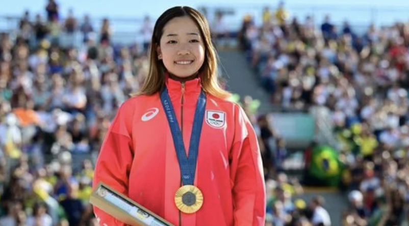 Японка виграла золото на Олімпіаді-2024 у віці 14 років: відео виступу