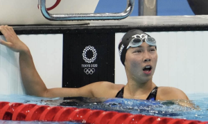 Американка Гаск виграла олімпійське золото з плавання, випередивши землячку на 4 мілісекунди