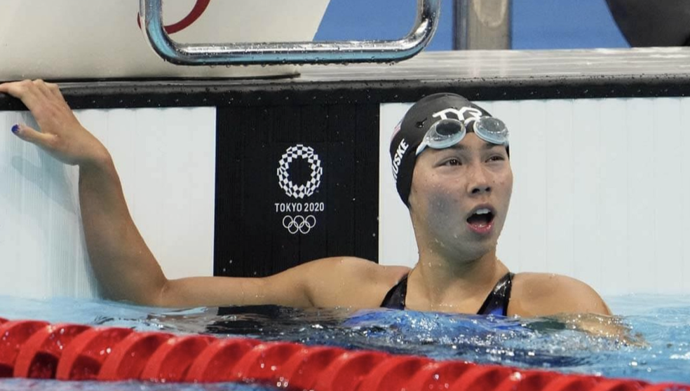 Американка Гаск виграла олімпійське золото з плавання, випередивши землячку на 4 мілісекунди