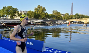 Француженка Богран виграла багатостраждальний триатлон із плаванням у Сені на Олімпіаді