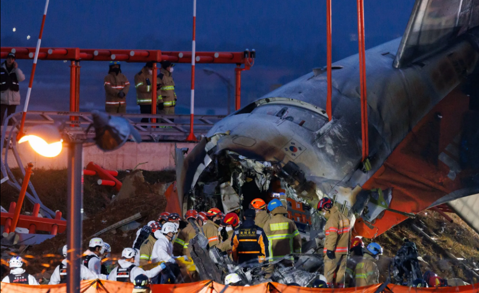 Названо дві ймовірні причини наймасштабнішої авіакатастрофи у Південній Кореї