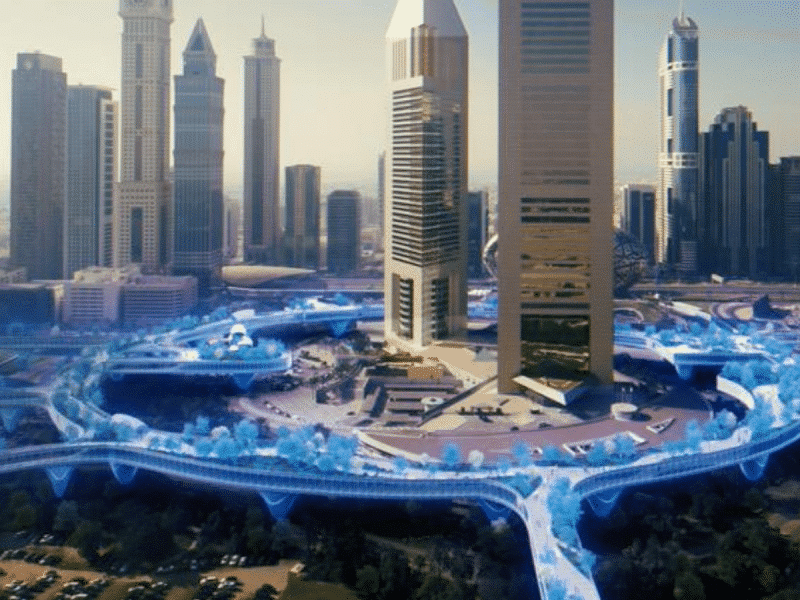 Фото: у Дубаї презентували новий мегапроект – Петлю майбутнього Фото: у Дубаї презентували новий мегапроект – Петлю майбутнього