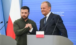 Зеленський розпочав візит у Польщу із зустрічі з Туском