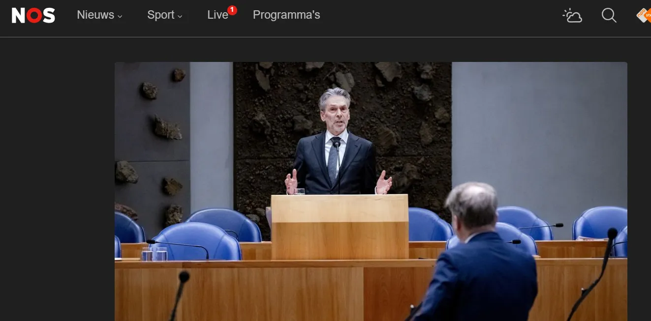 NOS: премʼєр Нідерландів пообіцяв Україні нову допомогу до 2026 року