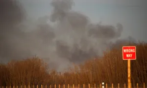 Фото: у Канаді палає унікальний музей української культури