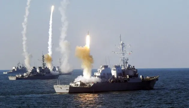 В Чорному морі перебуває один російський носій крилатих ракет типу «Калібр», — ВМС України
