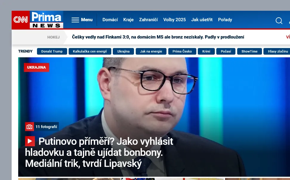 Глава МЗС Чехії висміяв путінське перемирʼя, - CNN