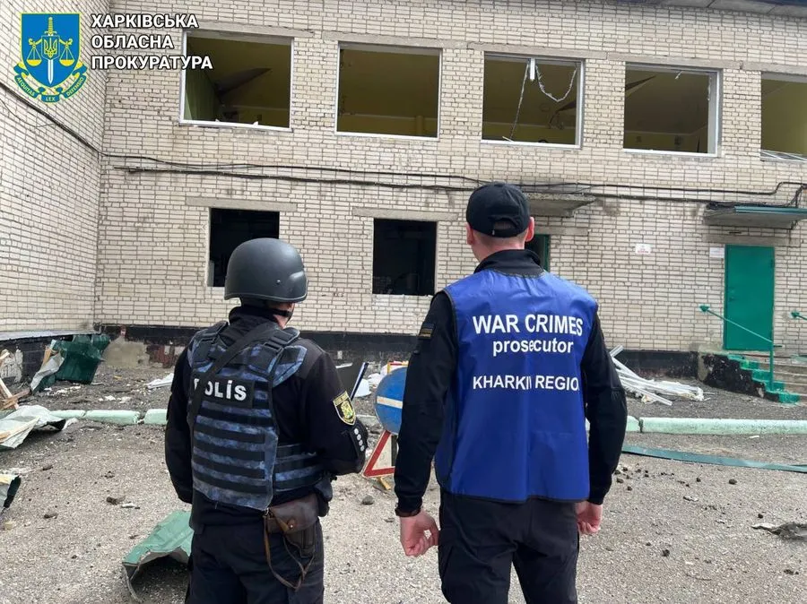 Російський дрон у Харкові влучив по дитячому садку